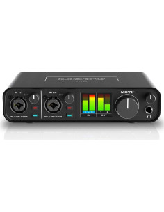 Interfaz de Audio USB Motu M2 2x2 con Micrófono AKG P220 y Auriculares Polsen HPC-A30 2
