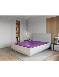 Colchón de Agua Sin Olas Blue Magic Reina 95% Fibra Reforzada 2