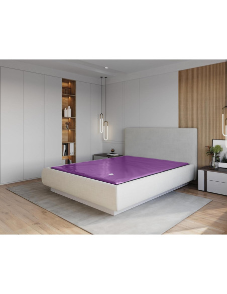 Colchón de Agua Sin Olas Blue Magic Reina 95% Fibra Reforzada