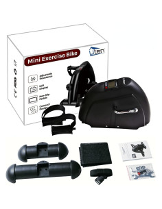 Bicicleta de Ejercicio Bajo Escritorio Uten LCD Compacta 2