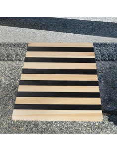 Rampa de Umbral de Madera Yeezoo 27.9x17.7x7.6 cm 800 kg 2