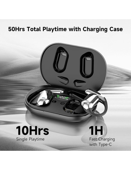 Auriculares Inalámbricos Aurotlu Q16-H3 Bluetooth 5.4 IPX7