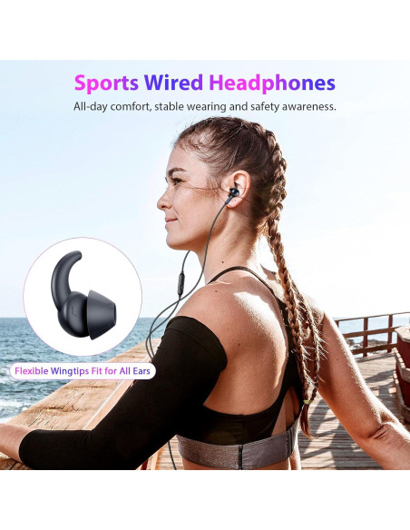 Auriculares In-Ear APETOO 3.5mm con Cancelación de Ruido Auriculares In-Ear APETOO 3.5mm con Cancelación de Ruido