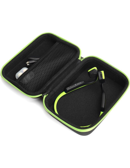 Funda protectora CaseSack para auriculares Shokz - Negro