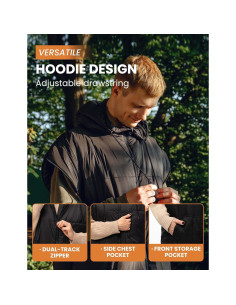 Saco de dormir Relexit para adultos, impermeable, 1.14 kg 2