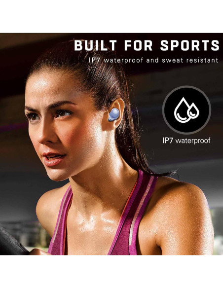 Auriculares Inalámbricos UrbanX Street Buds Pro R190 - Aislamiento de Ruido, Resistente al Agua, Carga Inalámbrica