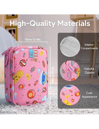 Kit de Primeros Auxilios KakuKa para Niños - 113 Piezas