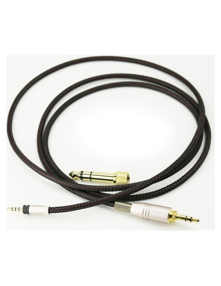 Cable de audio de reemplazo NewFantasia 1.2m para Sennheiser
