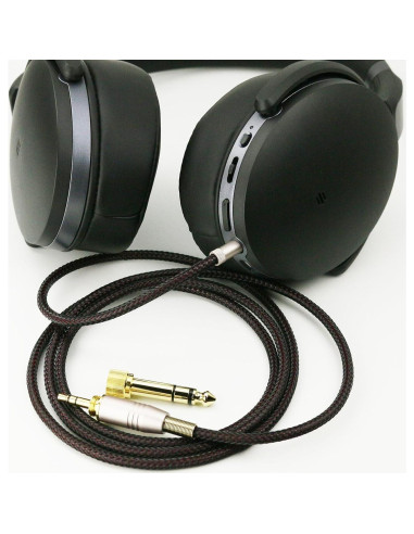 Cable de audio de reemplazo NewFantasia 1.2m para Sennheiser