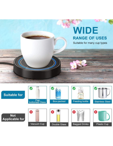 Calentador de Tazas Dimux C200802 55C con Inducción Gravedad