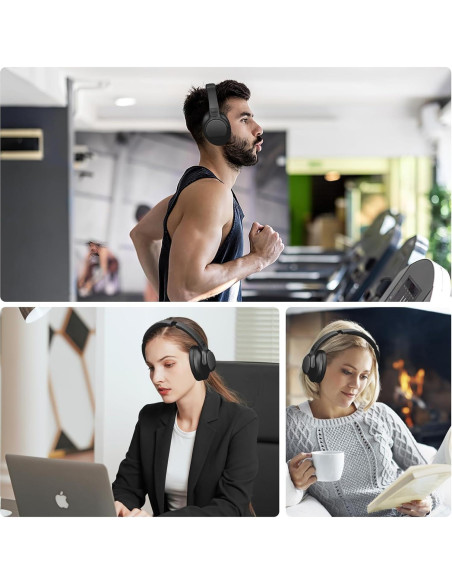 Auriculares Inalámbricos ZIHNIC 960 con Cancelación de Ruido 60H