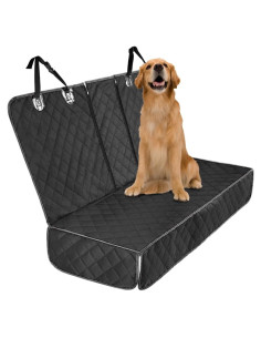 Funda de Asiento para Perros BESULEN Impermeable Universal Negro