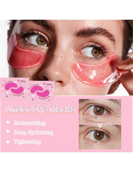 30 Piezas de Mascarillas Labiales y para Ojos Deepmind