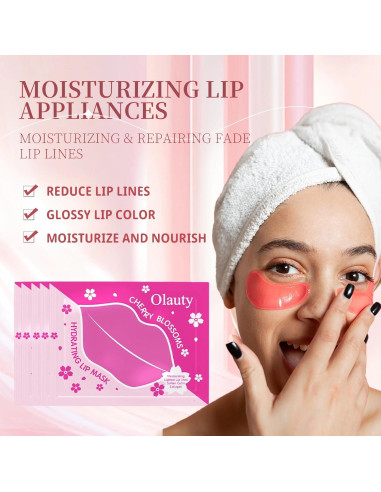 30 Piezas de Mascarillas Labiales y para Ojos Deepmind