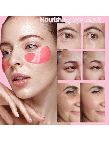 30 Piezas de Mascarillas Labiales y para Ojos Deepmind