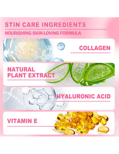 30 Piezas de Mascarillas Labiales y para Ojos Deepmind