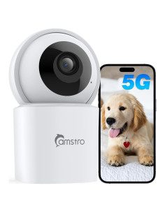 Cámara de Seguridad Interior 3K CAMSTRO WiFi Pan/Tilt 360