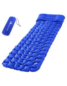 Almohadilla Inflable para Dormir MOON LENCE 191.5x58.4cm Azul