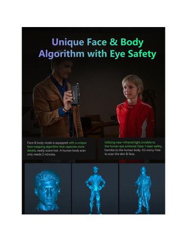 Escáner 3D Creality CR-Scan Otter con Plato Giratorio Manual