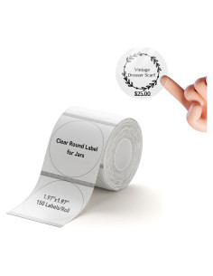 Cinta de Etiquetas NIIMBOT B1 50x50mm Transparente 230 Unidades