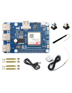 Módulo SIM7670G LTE Cat-1 GNSS HAT para Raspberry Pi