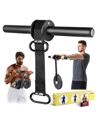 Fortalecedor de Antebrazo AJKPL con Rodillo de Muñeca 110/130 cm