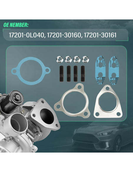 Kit Turbo Compresor Fexhull 3.0L Diésel Toyota Hilux 2005-2015