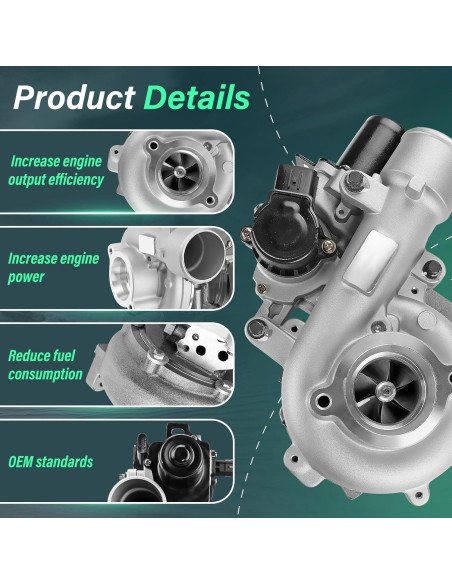 Kit Turbo Compresor Fexhull 3.0L Diésel Toyota Hilux 2005-2015
