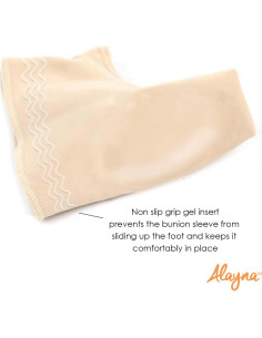 Corrector de Juanetes Alayna - Manga de Gel Antideslizante (2 PCS) 2