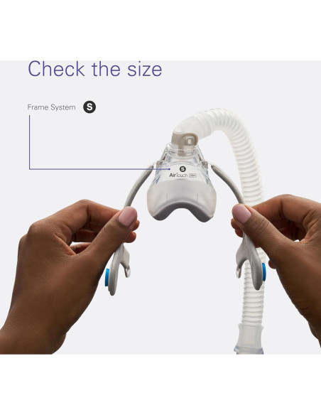 Máscara CPAP ResMed AirTouch N20 Pequeña con Almohadilla Nasal