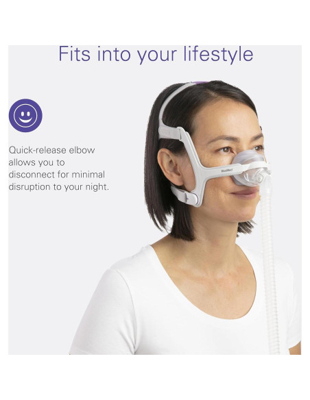 Máscara CPAP ResMed AirTouch N20 Pequeña con Almohadilla Nasal