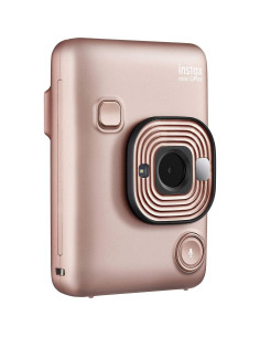 Cámara Instantánea Híbrida Fujifilm Instax Mini LiPlay Oro Rosa 2