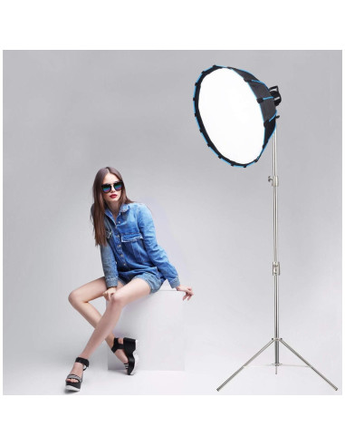 Kit Luz LED Godox SL-60W con Softbox y Soporte 2.8M