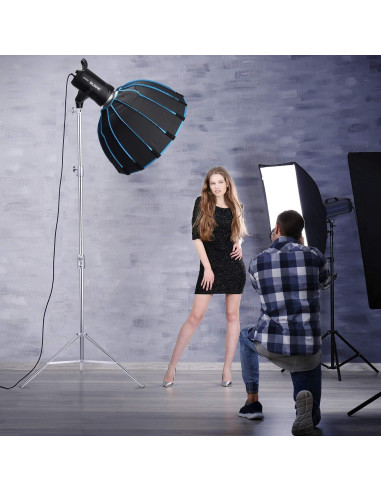 Kit Luz LED Godox SL-60W con Softbox y Soporte 2.8M