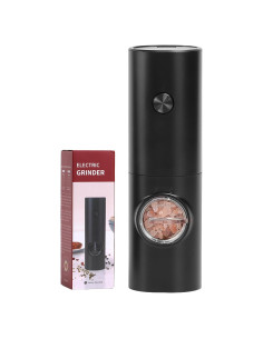 Molino Eléctrico de Sal y Pimienta M JINGMEI - Ajustable, LED