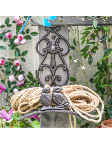 Soporte para Manguera de Jardín Sungmor - Hierro Fundido 44.45x30.48cm