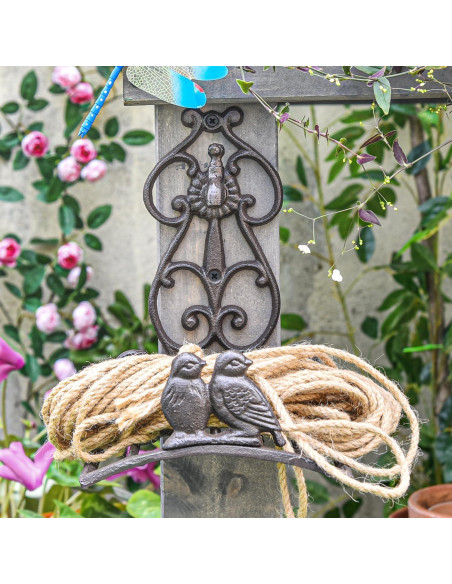 Soporte para Manguera de Jardín Sungmor - Hierro Fundido 44.45x30.48cm