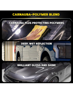 Cera en Pasta Meguiar's Gold Class Carnauba Plus 311 g 2