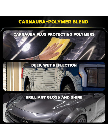 Cera en Pasta Meguiar's Gold Class Carnauba Plus 311 g