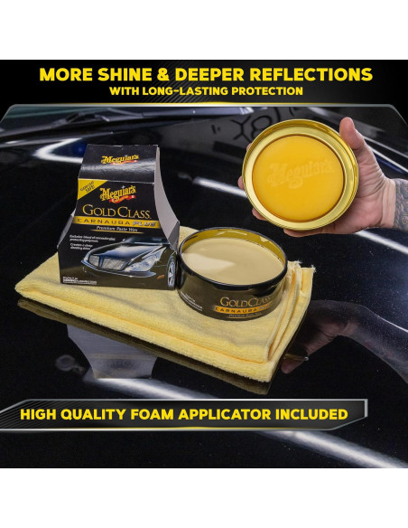 Cera en Pasta Meguiar's Gold Class Carnauba Plus 311 g