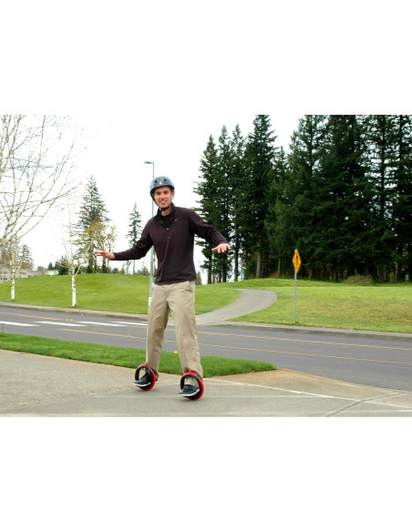 Ruedas Orbitwheels Inventist Rojo y Negro - 1.81 kg