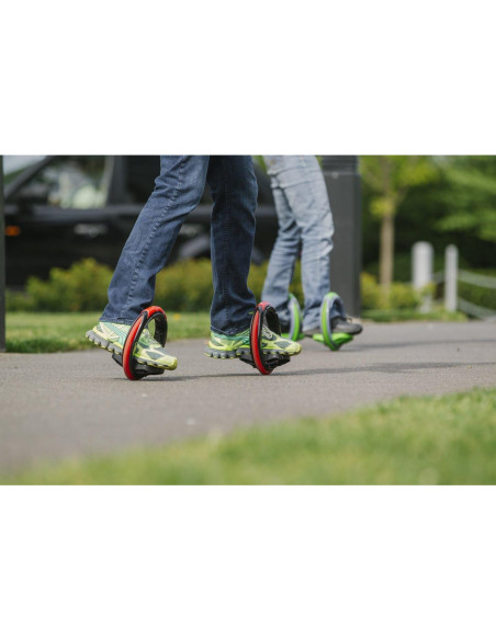 Ruedas Orbitwheels Inventist Rojo y Negro - 1.81 kg