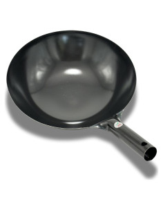 Wok UPB Japón 39 cm - Hierro Ligero para Saltear y Freír