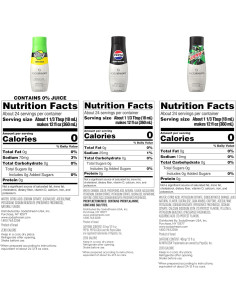 Paquete de 3 Mezclas SodaStream Sin Azúcar - Pepsi, Starry, MTN Dew 2