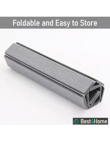 Alfombrilla de Secado de Piedra Diatomita Gris 40x30cm - Antideslizante