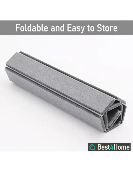 Alfombrilla de Secado de Piedra Diatomita Gris 40x30cm - Antideslizante