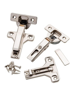 Bisagras Silentia+ de Cierre Suave Salice 105 Metal 1 Unidad