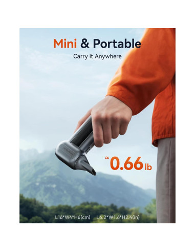 Soplador de Aire Eléctrico WOLFBOX MegaFlow100 150000RPM