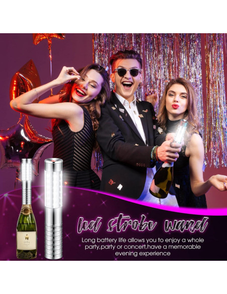 Barra de Luz Estroboscópica LED Tuanse Recargable 22,86 cm