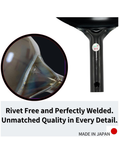 Wok UPB Japón 39 cm - Hierro Ligero para Saltear y Freír